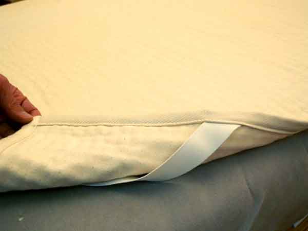 日本製今治オーガニックコットン100％ベッドパッド
