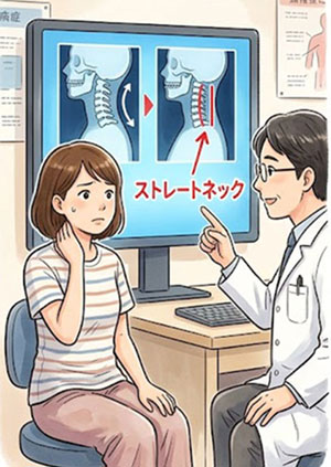 ストレートネックに合う枕，