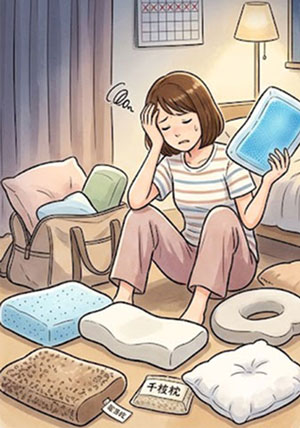 ストレートネックに合う枕とは，