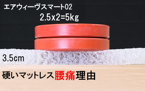 エアウィーヴ腰痛悪化, エアウィーヴ腰痛悪化,