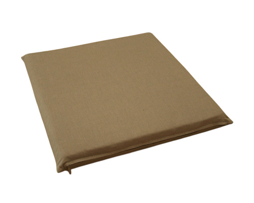 へたらないクッション角45,綿麻カバー付き