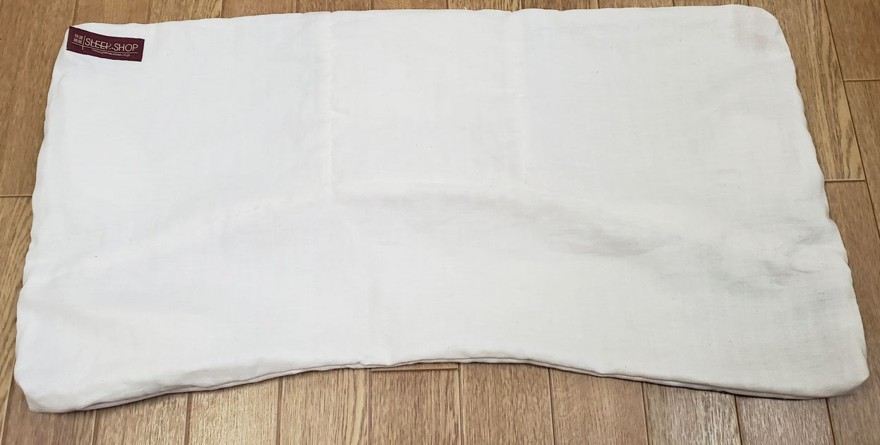 オーダーメイド枕縫製作業