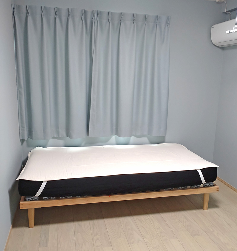 快適なので短い時間でもベッドで寝る、寝たくなるというベッドセット 快適なので短い時間でもベッドで寝る、寝たくなるというベッドセット