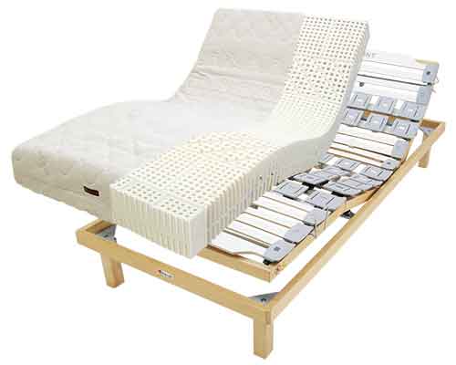 セミダブルロングサイズ電動リクライニングベッド