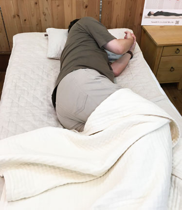 寝相良くなる寝方と方法，