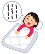 寝言、眠りの質