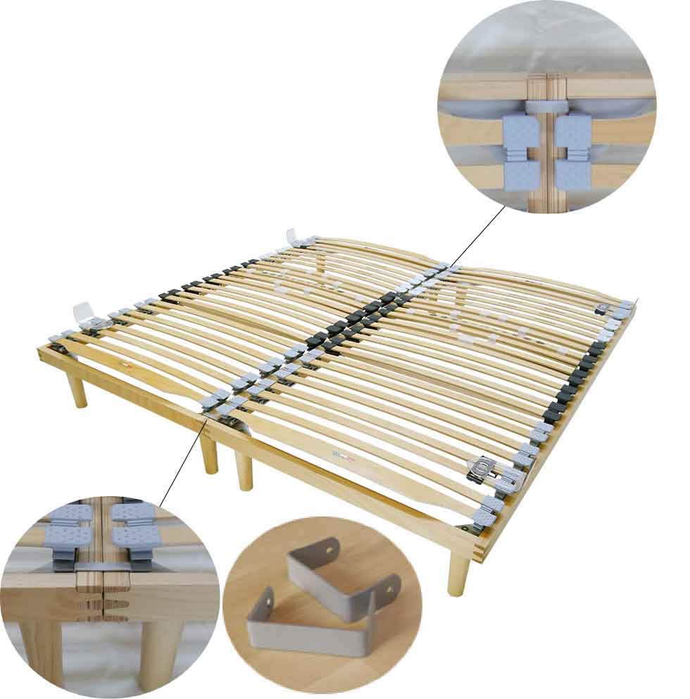 2台のベッドの隙間を無くして使える連結パーツ